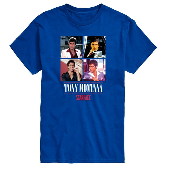 Scarface - Tony Montana- Men's Short Sleeve Graphic T-Shirt