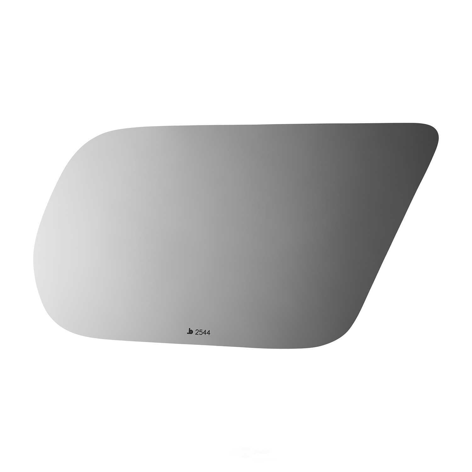Burco Side View Mirror Replacement Glass - Clear Glass - 2544