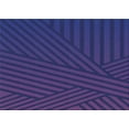 thumbnail image 1 of Ahgly Company Machine Washable Indoor Rectangle Transitional Royal Blue Area Rugs, 4' x 6', 1 of 7