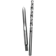 1PK Century Drill & Tool 4-40 National Coarse Carbon Steel Tap-Plug and #43 Wire Gauge Drill Bit