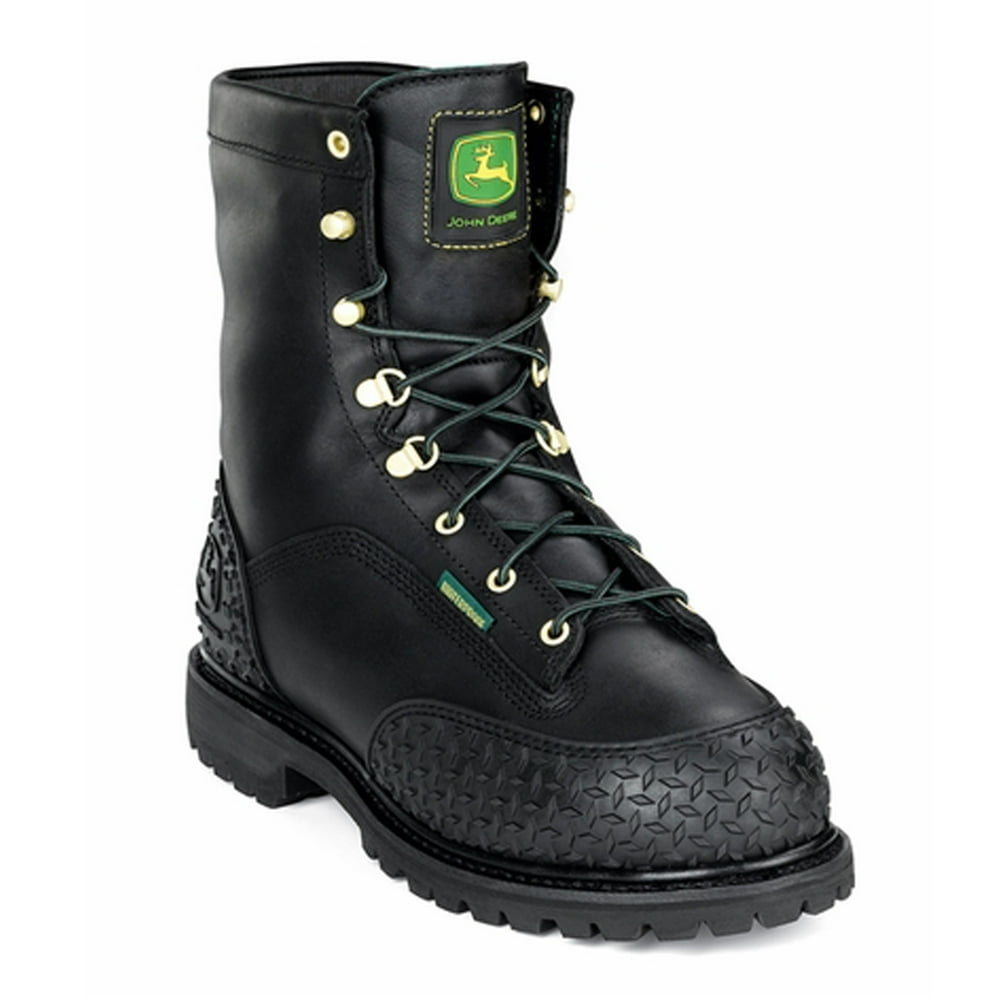 John Deere - John Deere Men's Black Insulated Miner's Work Boots JD9350 - Walmart.com - Walmart.com
