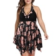 thumbnail image 2 of Naiovety Traje De Baño De Playa Antiexposición Para Mujer Traje De Baño De Natación Ropa De Playa Traje De Baño De Mujer Traje De Baño Traje de baño nueva impresión, 1 4XL, 2 of 6