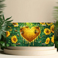 thumbnail image 6 of 1 Pcs 2D Flat License Plate Covers & Frames, Bees and Honeycomb Heart For Decorative Front, Waterproof For Decoration Aluminum License Plate Covers & Frames Cover For Men Women, 12" X 6", 6 of 7