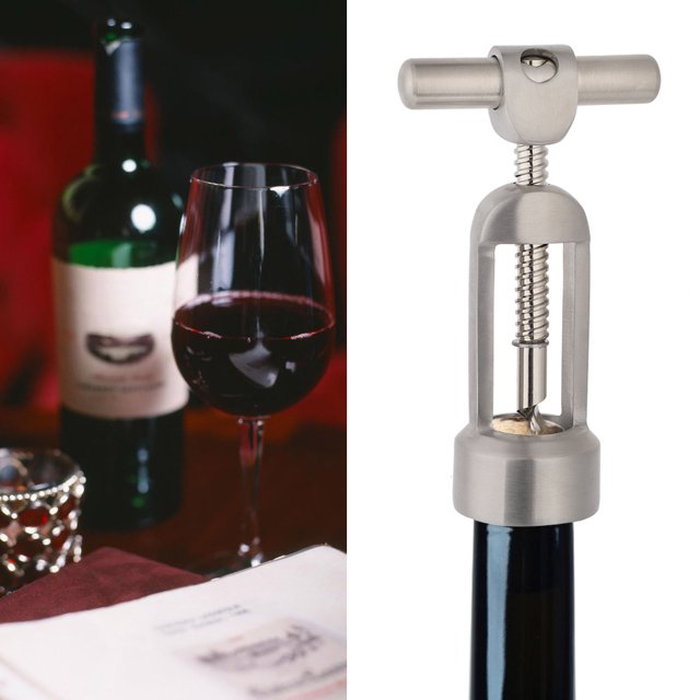 Bottle Opener, 304 Stainless Steel Generous Design Wine Opener Beer Opener For Home Bar