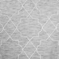 thumbnail image 2 of Exclusive Home Curtains 2 Pack Cali Embroidered Sheer Rod Pocket Curtain Panels, Dove Grey, 50x108, 2 of 6