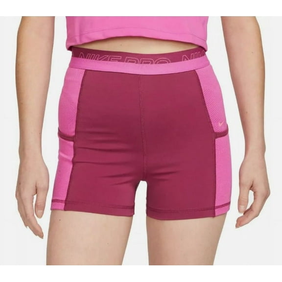 Nike Women's Pro High-Waisted 3" Training Shorts size M