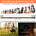 thumbnail image 3 of Dog Training Collar with Remote 2600ft Control Range Waterproof IP67 Rechargeable E Collars for Small Medium Large Dogs with Beep  Vibration  Shock  Light Training Modes, 3 of 6