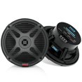 thumbnail image 1 of Altavoces marinos Pyle PLMR652B IP-X4 de 6.5 pulgadas, 600 W, 2 vías, color negro, 1 of 7