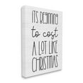thumbnail image 3 of Beginning To Cost Like Christmas Humor Holiday Graphic Art Gallery Wrapped Canvas Print Wall Art, 3 of 7