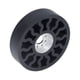 thumbnail image 4 of Neumático de goma para coche de juguete, repuesto de rueda de coche, neumático de goma de silicona de aluminio, rueda de robot de calidad superior, 4 of 9