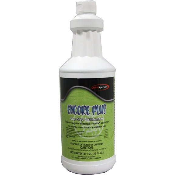 Encore Plus One-Step Disinfectant, 1 Quart Bottle, 1 Count