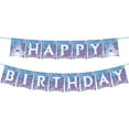 thumbnail image 1 of Banner de fiesta OTTPOOM Frozen Winter Snowflake Cumpleaños, 1 of 6