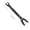 B, variant on Qiweii Self-Tightening Double End Wrench Set Combination Ring & Open End Spanner Hex Head Tool for Household Repair & Maintenance