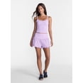 thumbnail image 2 of No Boundaries Ruffle Hem Shorts, 2" Inseam, Women's XXS-XXL, 2 of 5