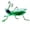 Green, variant on Metal Grasshopper Garden Figurine Decor, Hand Painted Colorful Metal Locust Yard Art Ornament, Indoor Outdoor Grasshopper Statue for Patio, Planter, Shelf Decoration,2.76*4.72 in.