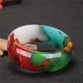 thumbnail image 4 of GKNET China Natural 56-66mm Multicolor Jade Jadeite HandCarved Bracelet Bangle Healing-64-66mm, 4 of 4