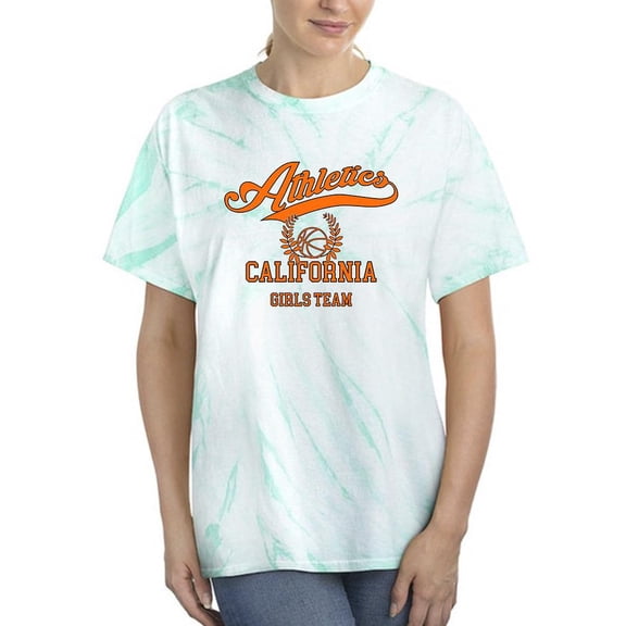 Athletic Cali Girls Team Tie Dye Cyclone Women -Image by Shutterstock, Female Large