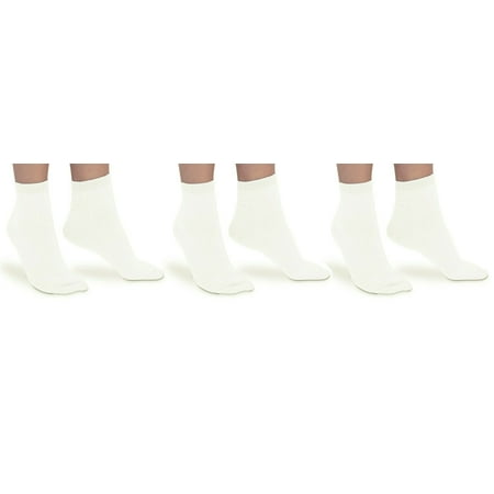 

Jefferies Socks Womens Socks Pima Cotton Anklet Socks 3 Pairs