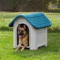thumbnail image 3 of Casa Para Perro Grande Turquesa, 3 of 4