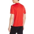 thumbnail image 2 of Vapor® Men's Heather V-Neck Tee, Scarlet Heather/Concrete - S, 2 of 2