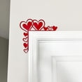 thumbnail image 2 of EUDIDV Romantic Presents Valentine Is Day Wooden Door Frame Decoration Pendant Festive Decoration Prop Home Door Corner Decoration Valentine's Decor, 2 of 7