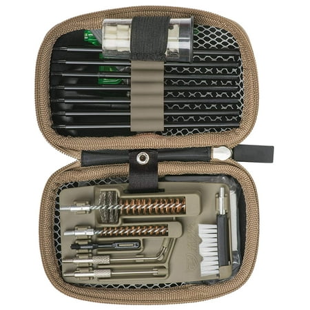 .223 Gun Boss - compact .223 caliber cleaning kit with gun cleaning rod, chamber cleaning supplies, and more, New and Improved Rods as of June 2016: 7.., By Real (Best 223 Cleaning Kit)