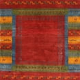 thumbnail image 1 of Ahgly Company Machine Washable Indoor Square Contemporary Sienna Brown Area Rugs, 3' Square, 1 of 7