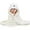 White, variant on ANINEO Flannel Animal Hooded Soft Children's Hooded Cloak Cartoon Baby Coral Kids Bath Towel