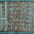 thumbnail image 1 of Ahgly Company Indoor Square Abstract Light Blue Contemporary Area Rugs, 5' Square, 1 of 4