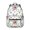 Pioneer Flower Floral, variant on Pioneer Flower Floral Print Pattern Backpack for School, Cute School Bag with Adjustable Shoulder Straps and Padded Back, 15.3"x11"x7.1"
