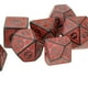 thumbnail image 3 of Juego de mesa poliédrico multifacético de 7 piezas, entretenimiento para juegos rojo Macarena Dados poliédricos, 3 of 8