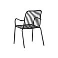 thumbnail image 4 of Brant House - Cypress Outdoor Dining Chair - Black (Set of 2), 4 of 8