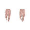 thumbnail image 4 of maskred Rester Confortable et à la Mode Pantalon Décontracté Chaud Combinaison de Confort Rose XXL 2Set, 4 of 6