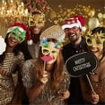 thumbnail image 2 of TETOU 12Pcs Christmas Glitter Glasses Frame Set,Cute Xmas Glasses Christmas Decoration Accessories Costume Eyeglasses for Fun Christmas Party Holiday Gifts Favors(One Size Fits All), 2 of 6