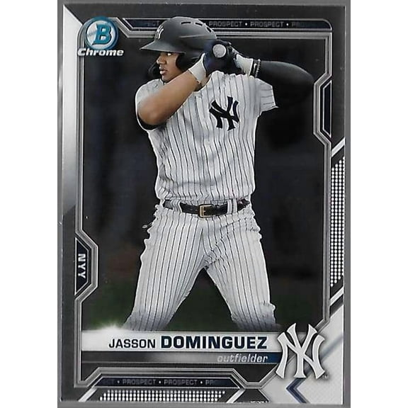 MLB 2021 Bowman Chrome Prospects Jasson Dominguez BCP-213