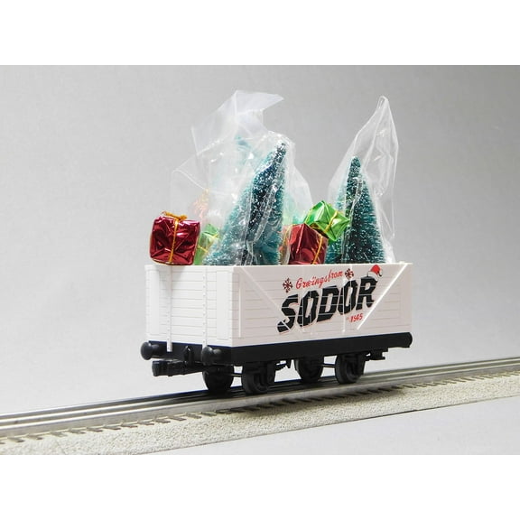 Thomas & Friends Christmas Gondola w/Presents and Tree Load O Gauge