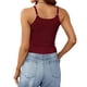 thumbnail image 4 of Blusas para mujer,Camisola de mujer, blusa sin mangas con cuello redondo, tela a rayas, ropa informal para el hogar y las vacaciones, sopatenor, 4 of 8