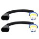 thumbnail image 1 of cables de conversión macho a hembra para faros delanteros HID Xenon de coche (modelo 9006) con adaptador cerámico., 1 of 3