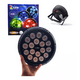 thumbnail image 1 of Cañon Led Super Bright PAR188A 18x8w 4 En 1 Rgb Dmx Ambar, 1 of 5