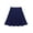 Navy_Blue, variant on Jhaoyu Girls Solid Color Full Circus Dress High Waist Pleated A-Line Skirt Casual School Uniform Navy_Blue 16