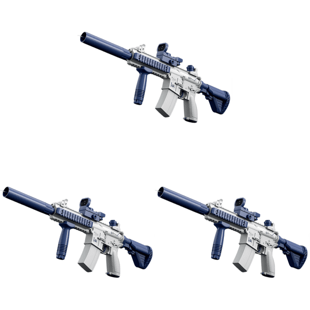 Juguete divertido para salpicaduras de agua potente blaster regalo para niños y adultos azul