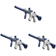 thumbnail image 1 of Juguete divertido para salpicaduras de agua potente blaster regalo para niños y adultos azul, 1 of 3