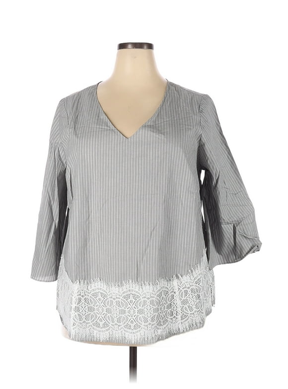 Jane and Delancey Plus Size Blouses in Plus Size Tops - Walmart.com