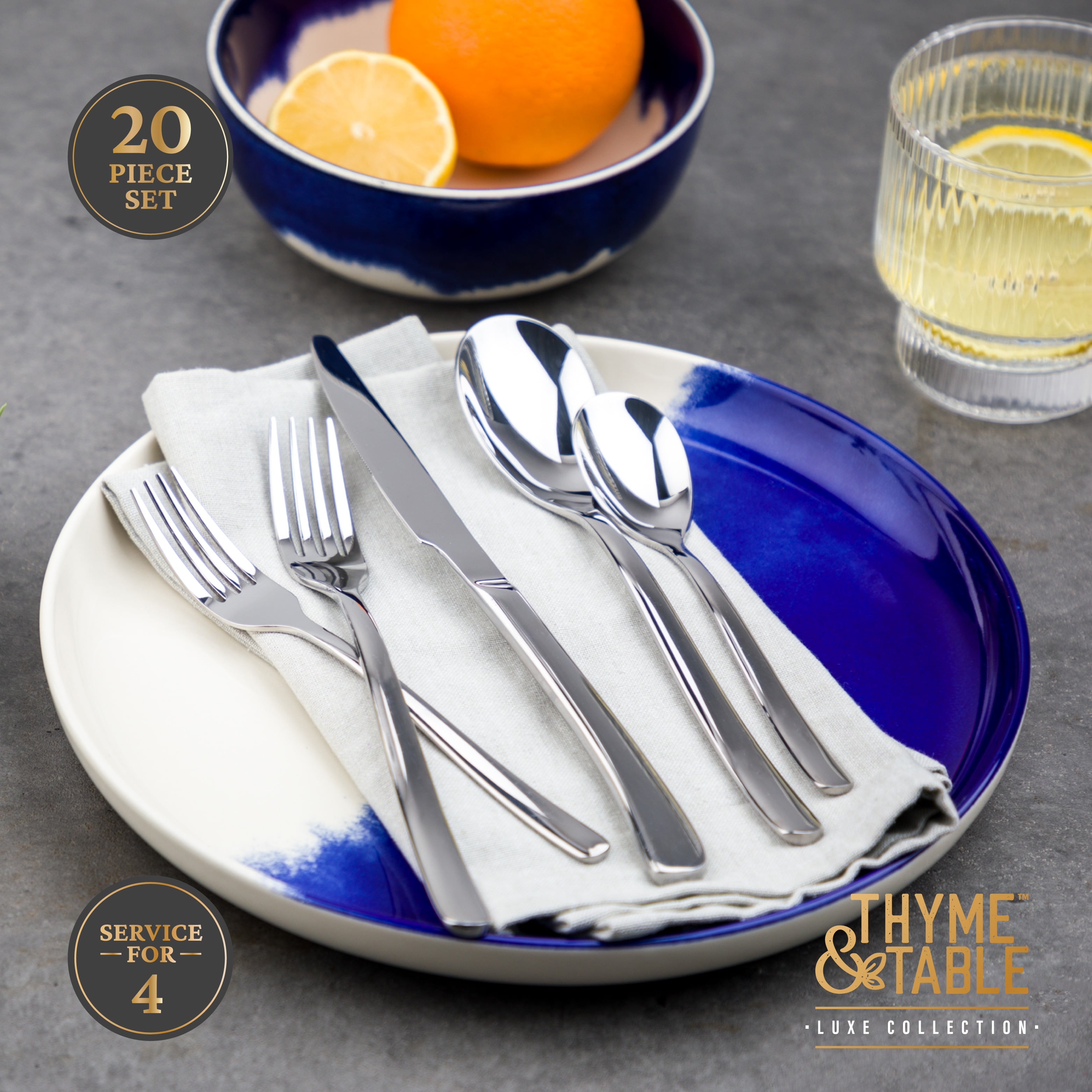 Thyme & Table 20-Piece Cutlery … curated on LTK