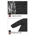 thumbnail image 4 of Electric Heating Hooded Coat, 3 Temperature Single Control 2 Zone USB Heated Thermal Jacket for Men Women, 4 of 7