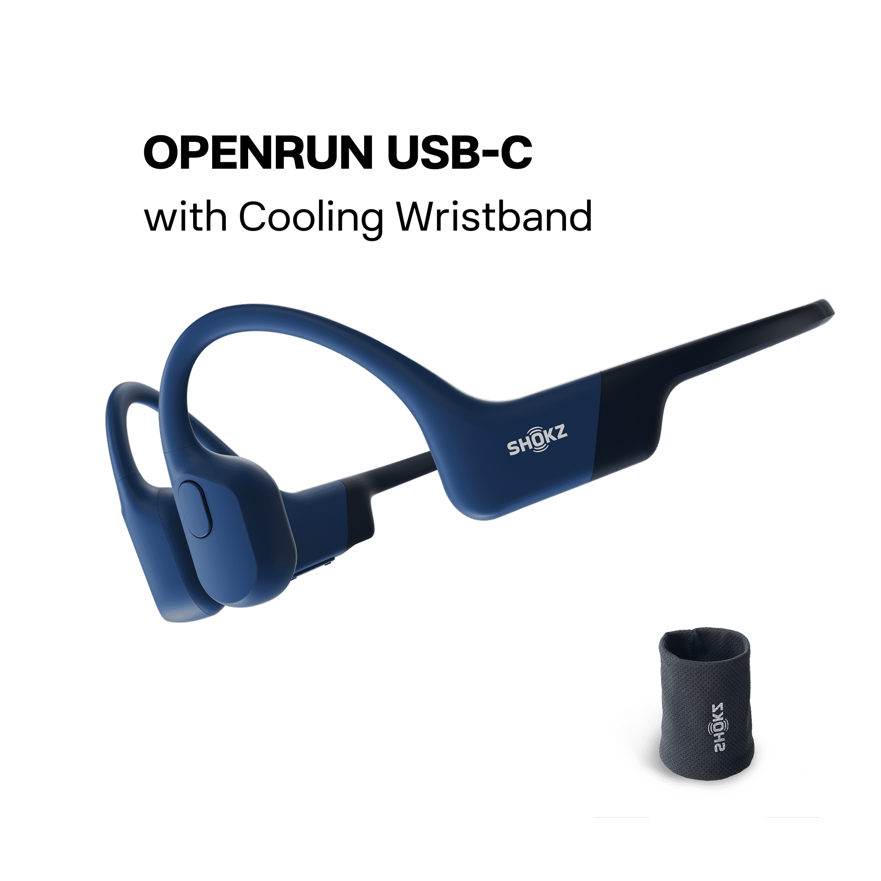 Shokz OpenRun Mini Bone Conduction Bluetooth Headphones