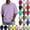 #01 Light Purple, variant on Mens Polo Shirts Short Sleeve Collared Button Front Tops Breathable Moisture Wicking Daily Business Office Shirts ,L,#01 Army Green