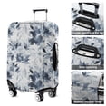 thumbnail image 5 of Pioneer Flower Floral Print Pattern Luggage Cover Fashion Suitcase Cover Baggage Covers Fit 25-28 Inch Luggage (Go Travel), 5 of 5