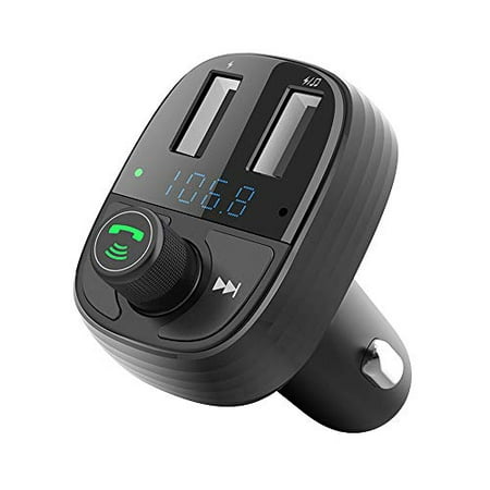 Drive Safe with The Newest 2019 Wireless FM Bluetooth Transmitter. Hands-Free Calling. Music. Amazing Audio Quality Car (Best Car Bluetooth Fm Transmitter 2019)