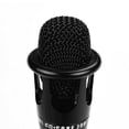 thumbnail image 2 of Graflsoa Microphone Cardioïde en Métal en Forme de Cœur pour Diffusion en Direct, Karaoké et Diffusion - Noir, 2 of 7